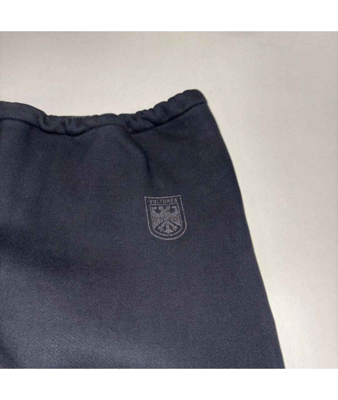 YEEZY Черные хлопковые повседневные брюки, фото 4