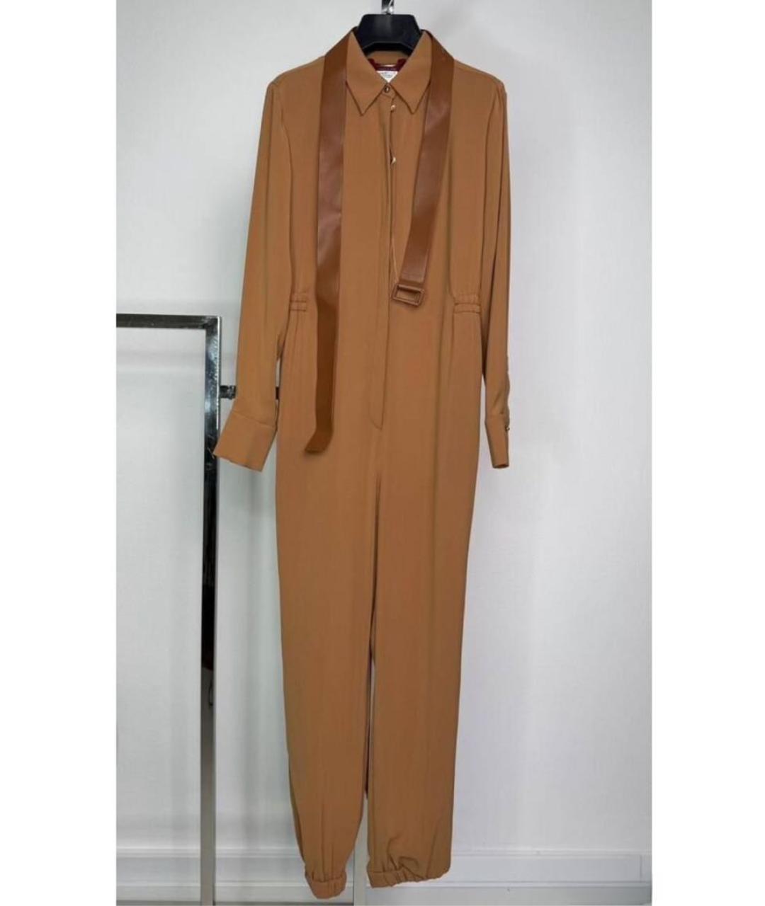 MAX MARA STUDIO Бежевый комбинезон, фото 9