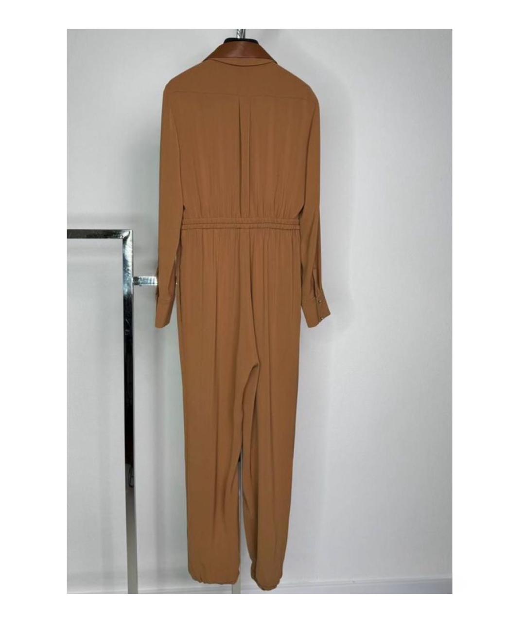 MAX MARA STUDIO Бежевый комбинезон, фото 2