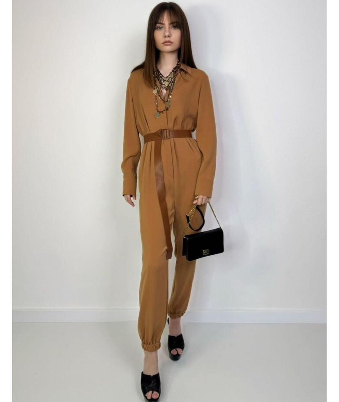 MAX MARA STUDIO Бежевый комбинезон, фото 7