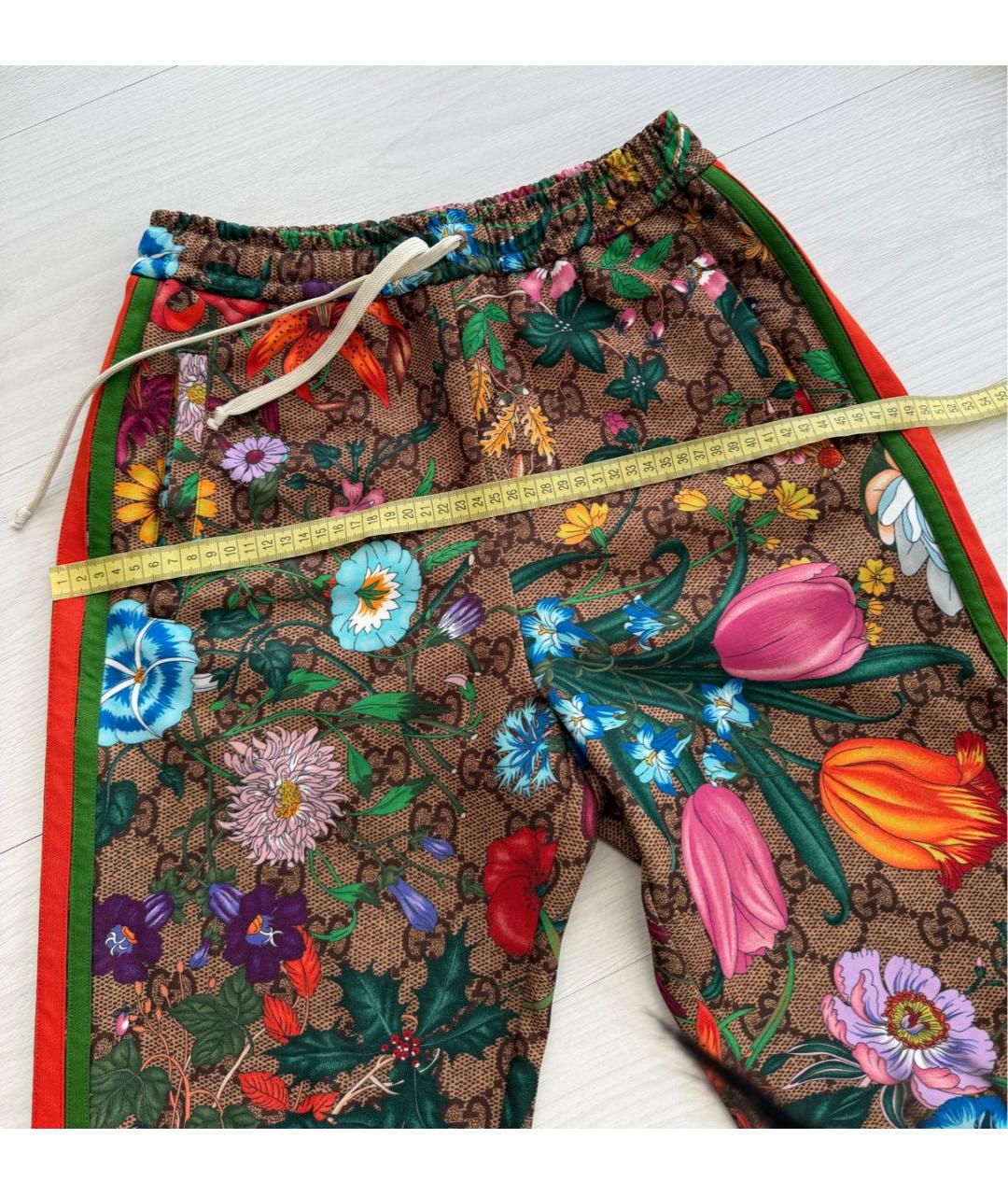 GUCCI Коричневый хлопко-эластановый спортивные костюмы, фото 8