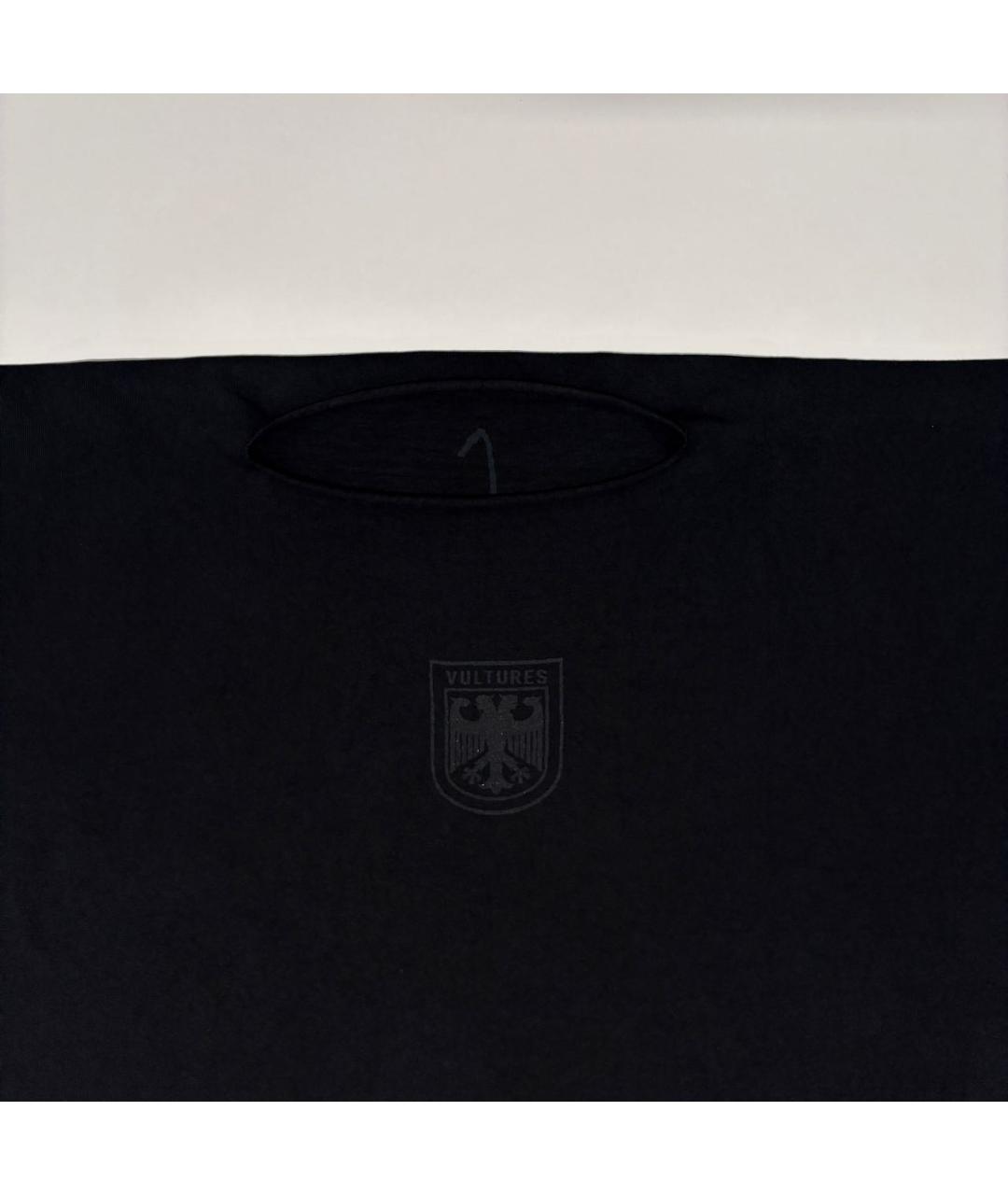 YEEZY Черная хлопковая футболка, фото 3