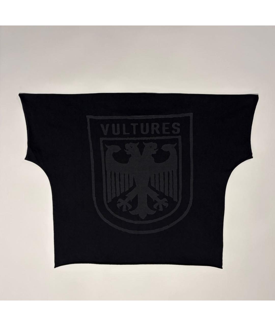 YEEZY Черная хлопковая футболка, фото 4