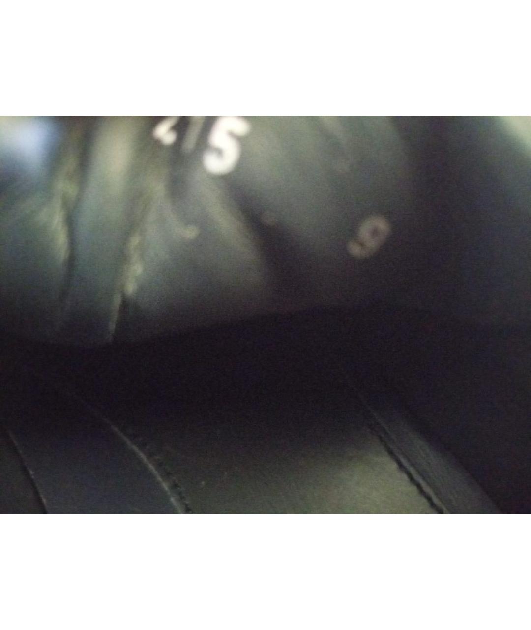 ZILLI Бежевые кожаные высокие кроссовки / кеды, фото 6