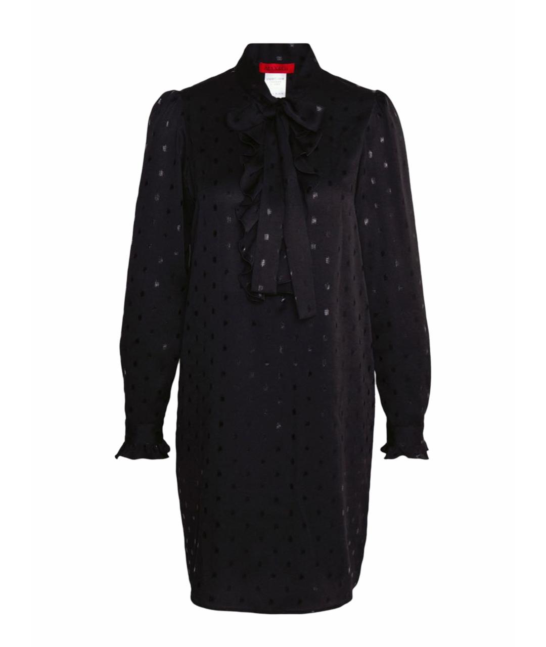 MAX&CO Черное полиэстеровое коктейльное платье, фото 1