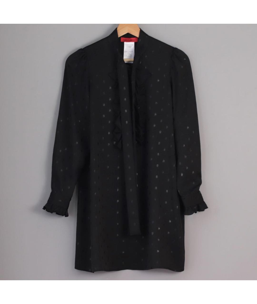 MAX&CO Черное полиэстеровое коктейльное платье, фото 2