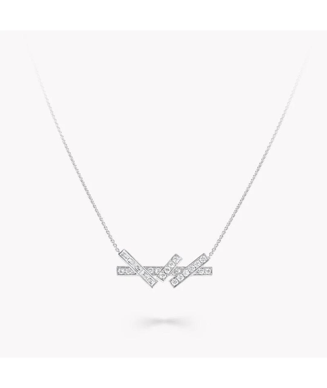 GRAFF Белая подвеска из белого золота, фото 3