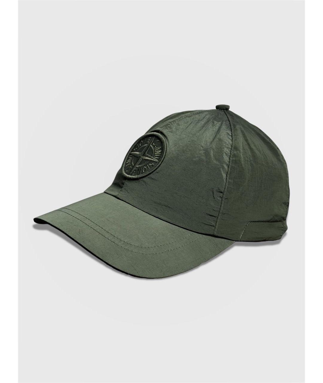 STONE ISLAND Зеленая кепка/бейсболка, фото 7