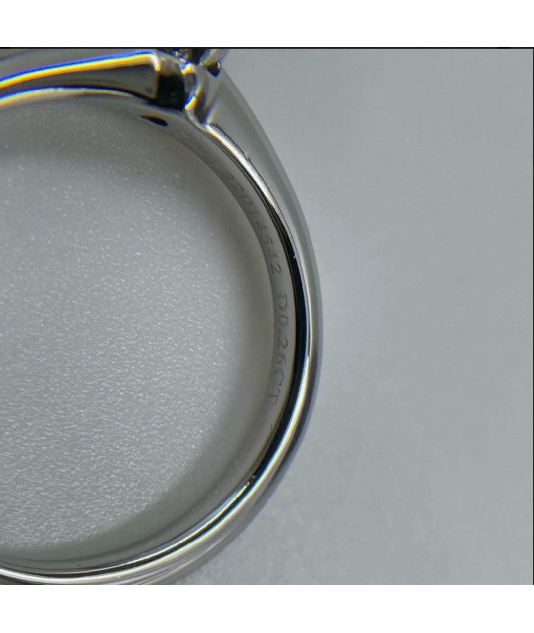 TIFFANY&CO Серебряное платиновое кольцо, фото 4