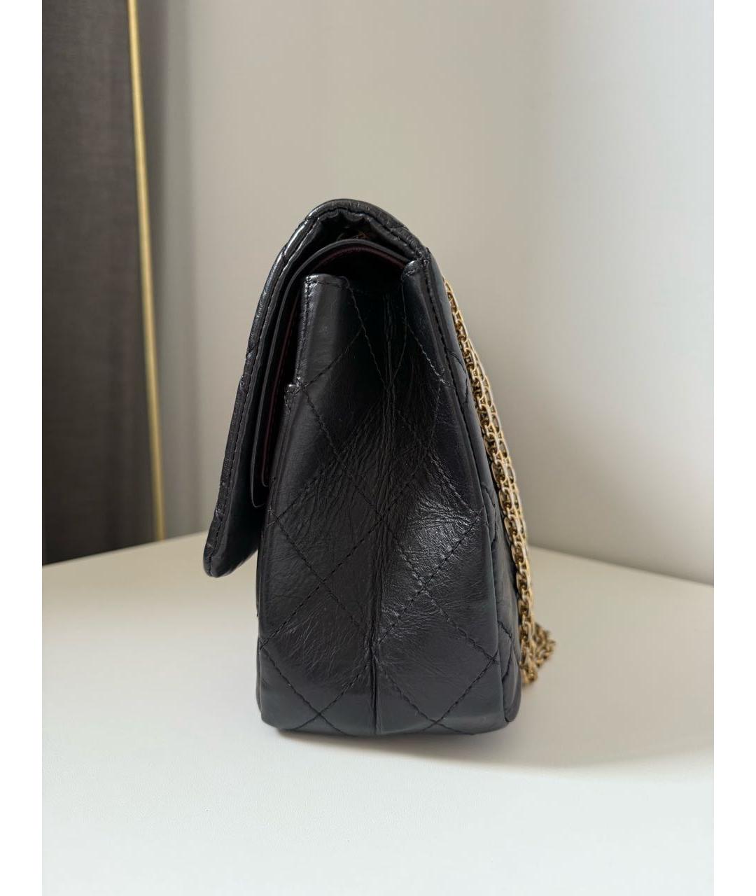 CHANEL Черная кожаная сумка через плечо, фото 7