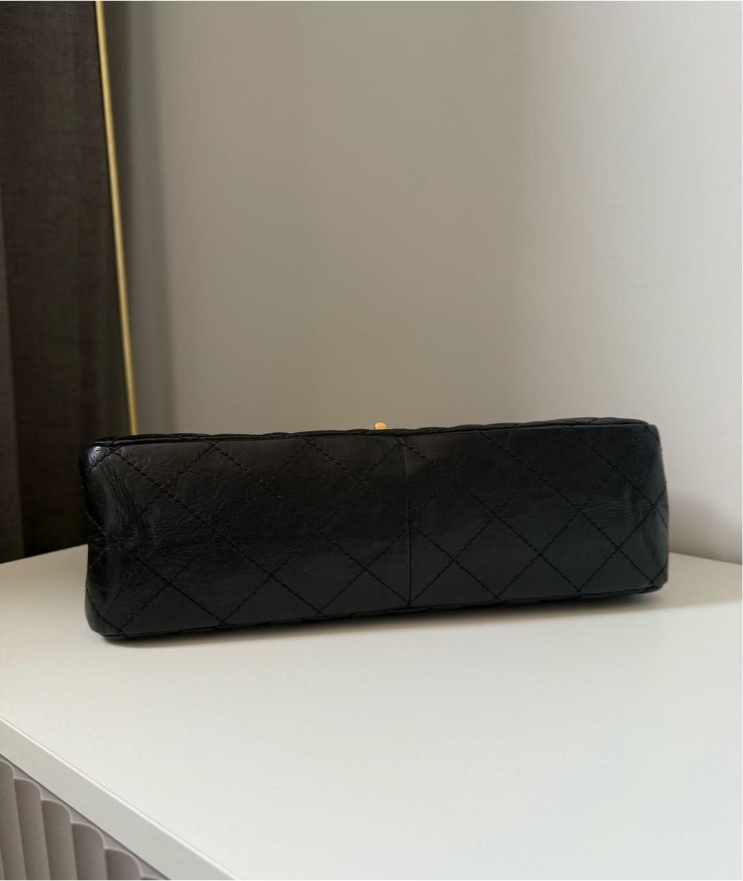 CHANEL Черная кожаная сумка через плечо, фото 4