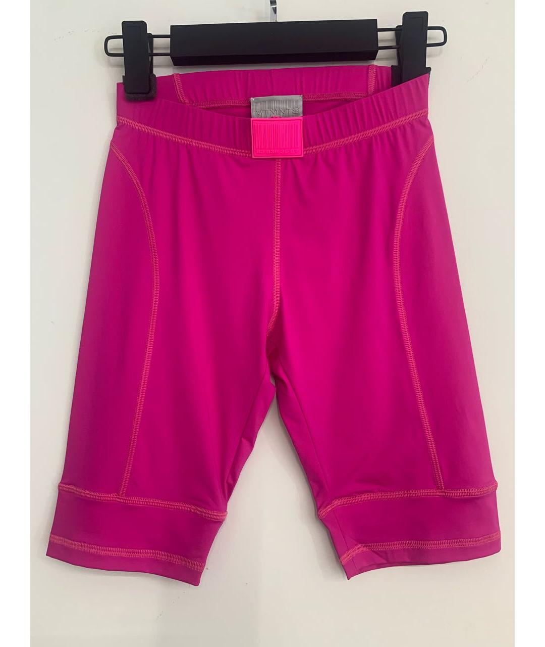 VTMNTS Розовые полиамидовые шорты, фото 7