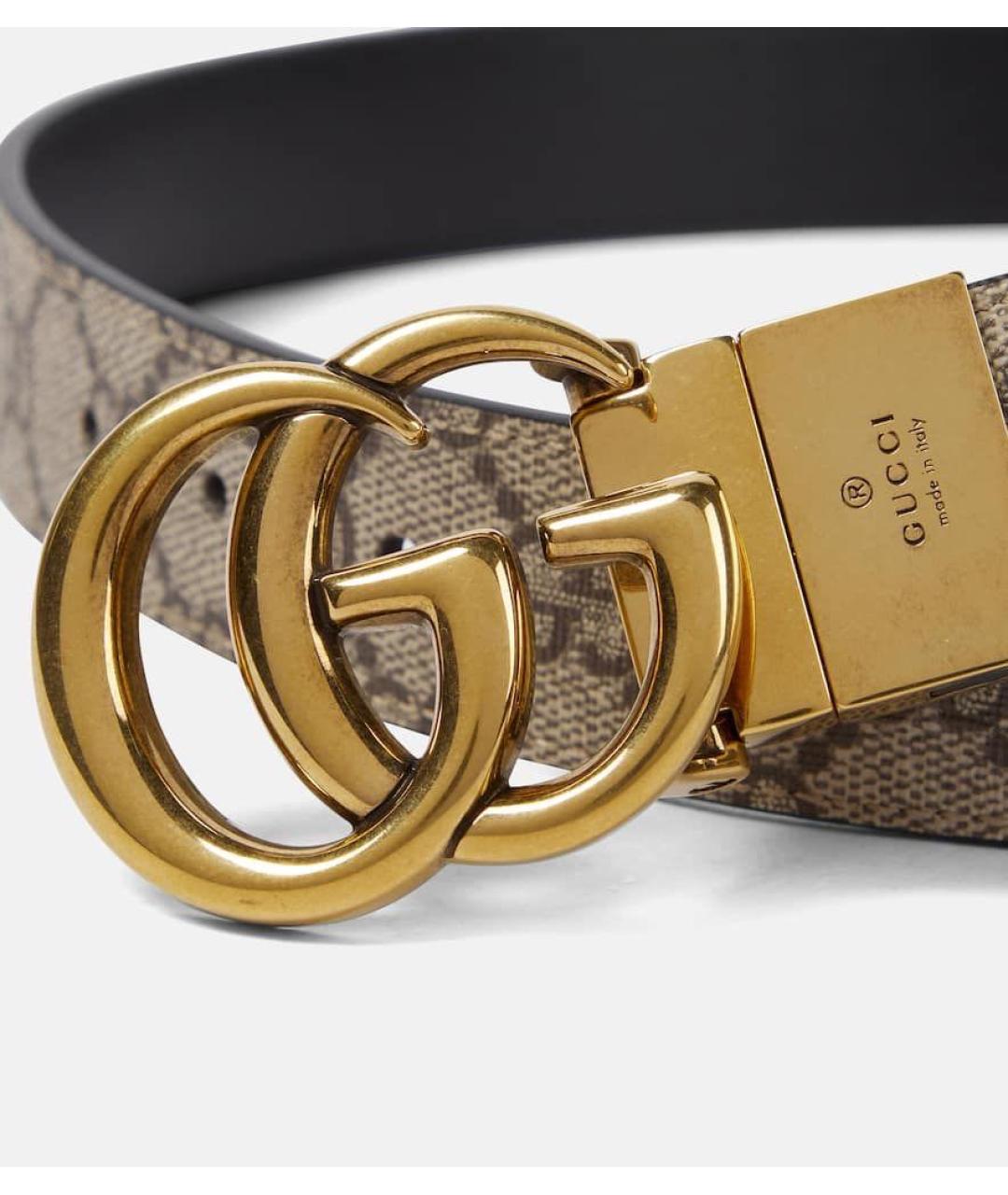 GUCCI Коричневый кожаный ремень, фото 2