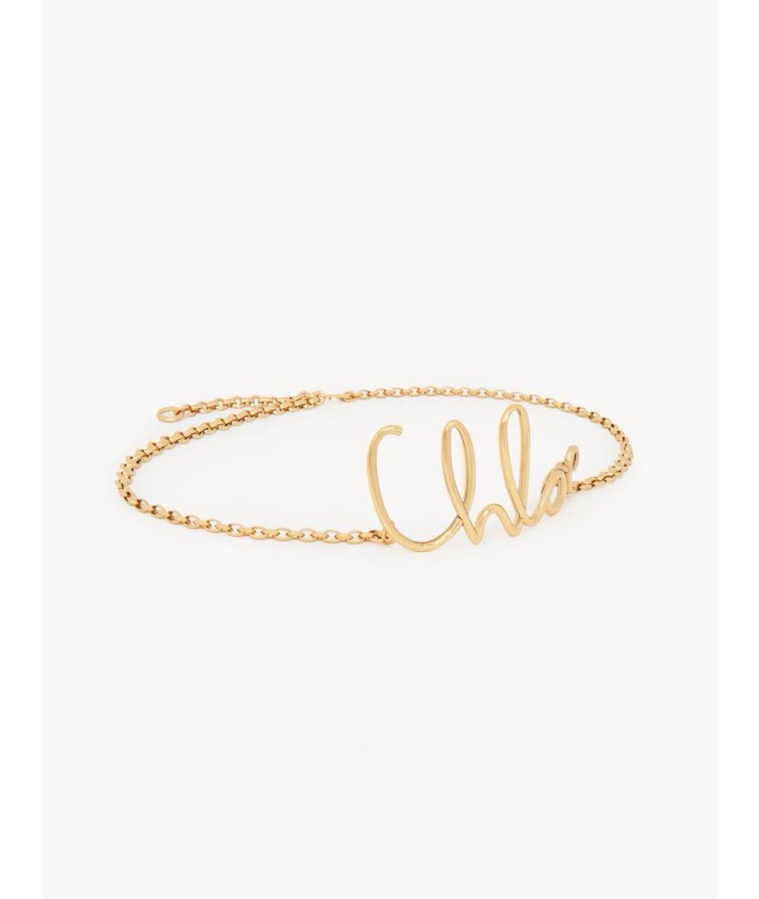 CHLOE Золотой ремень, фото 5