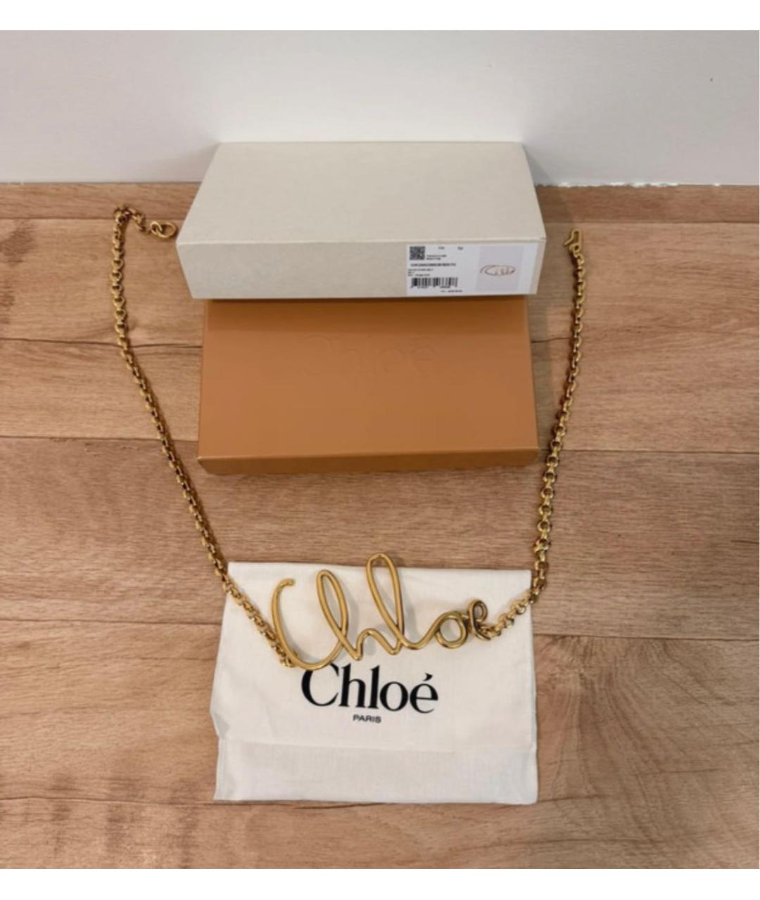 CHLOE Золотой ремень, фото 4