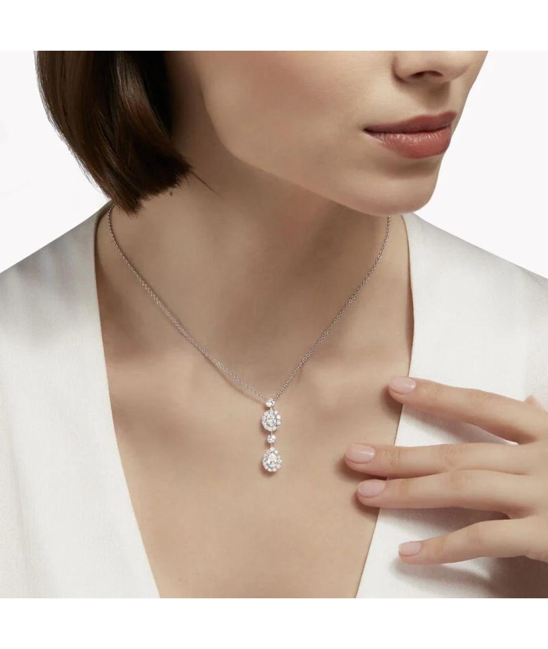 GRAFF Белая подвеска из белого золота, фото 2