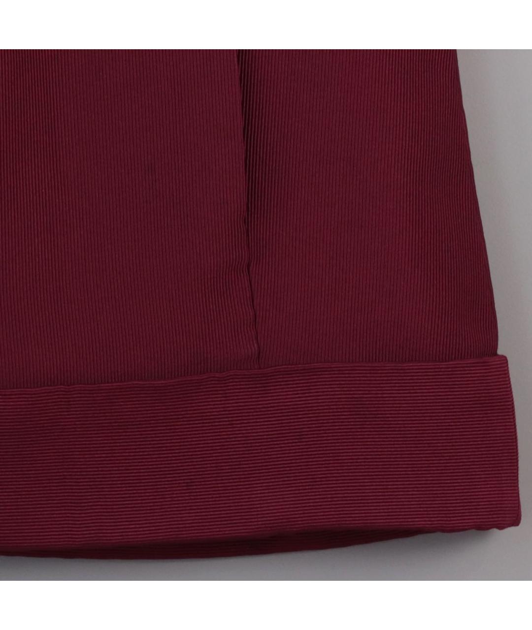 MARC JACOBS Бордовое шерстяное повседневное платье, фото 5
