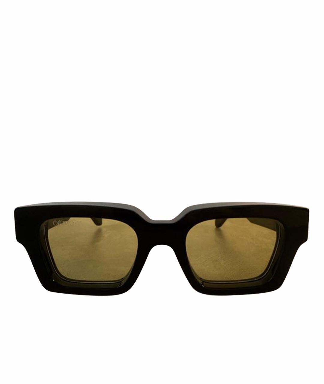 OFF-WHITE Черные солнцезащитные очки, фото 1