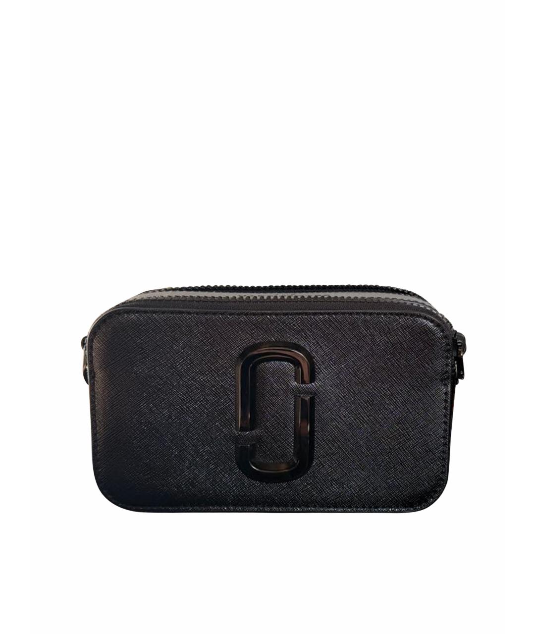 MARC BY MARC JACOBS Черная кожаная сумка через плечо, фото 1