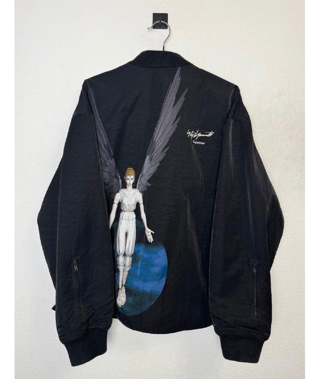 SUPREME Черная куртка, фото 2