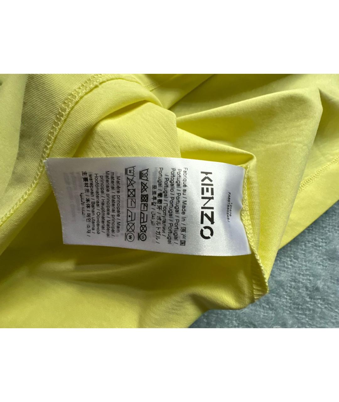 KENZO Хлопковая футболка, фото 8