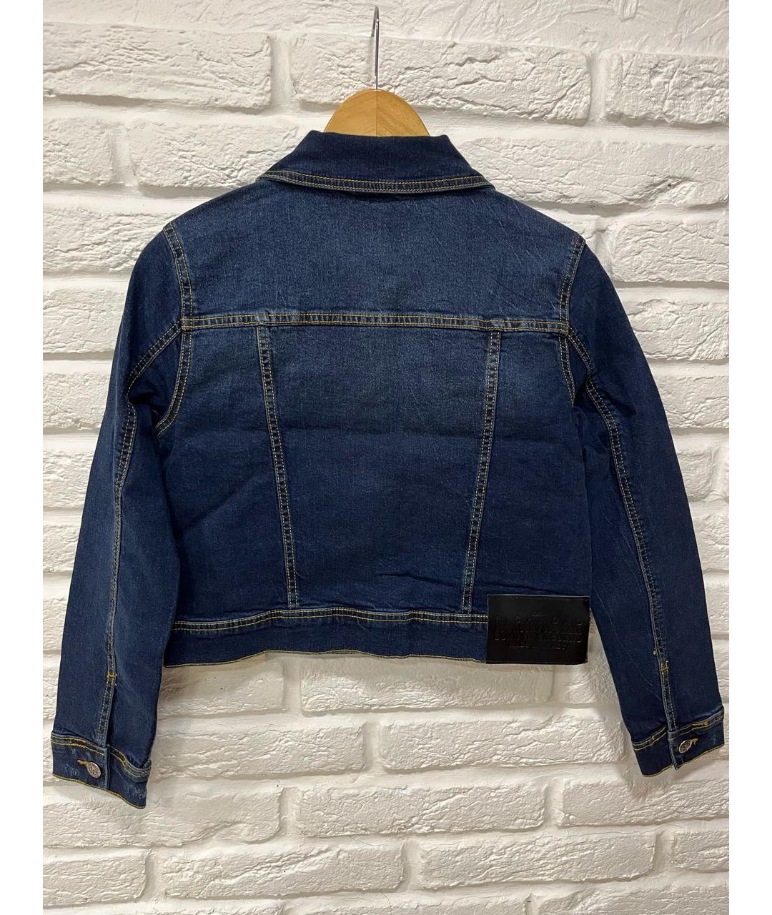 JOHN RICHMOND Синий деним жакет/пиджак, фото 2
