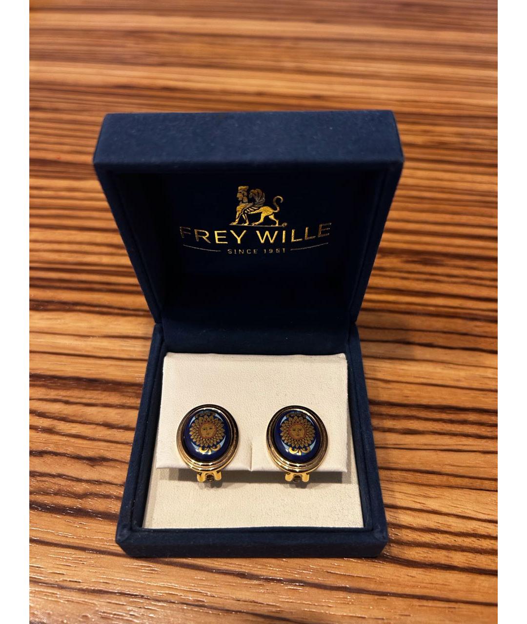 Frey Wille Мульти позолоченные серьги, фото 6