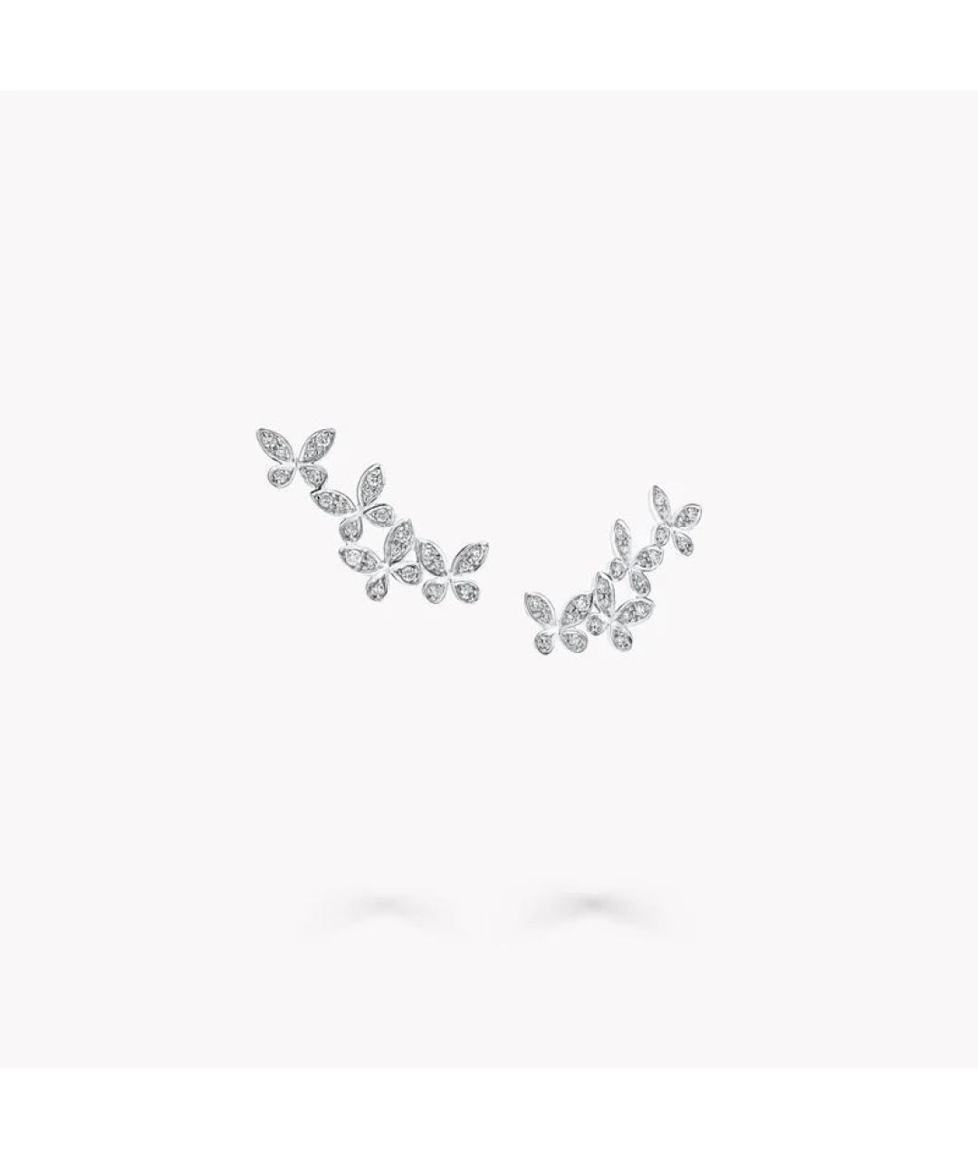 GRAFF Белые серьги из белого золота, фото 3