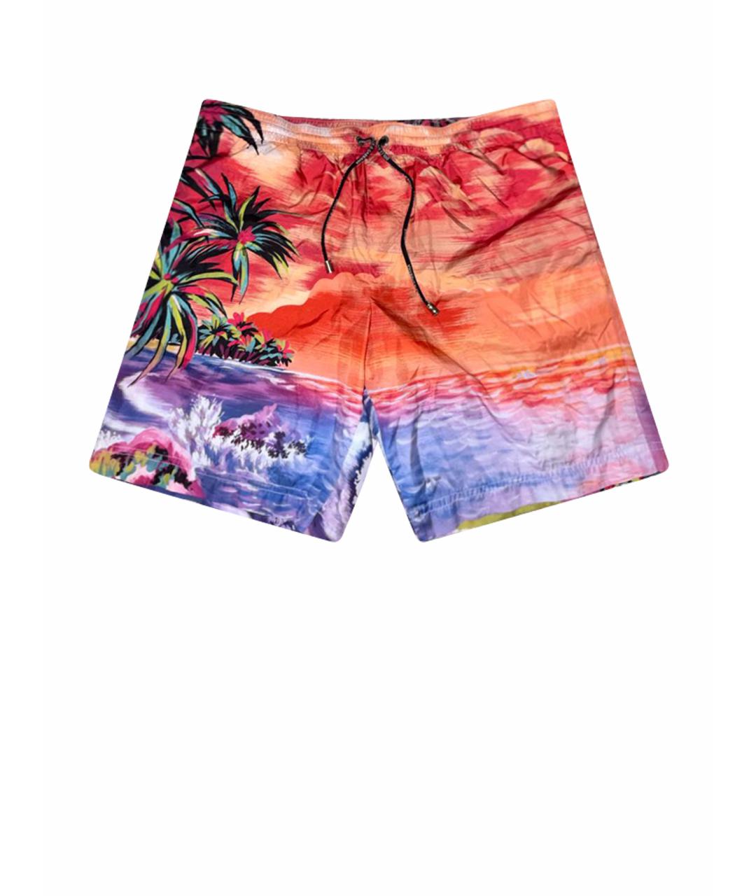 DOLCE&GABBANA Оранжевое полиэстеровые плавки, фото 1