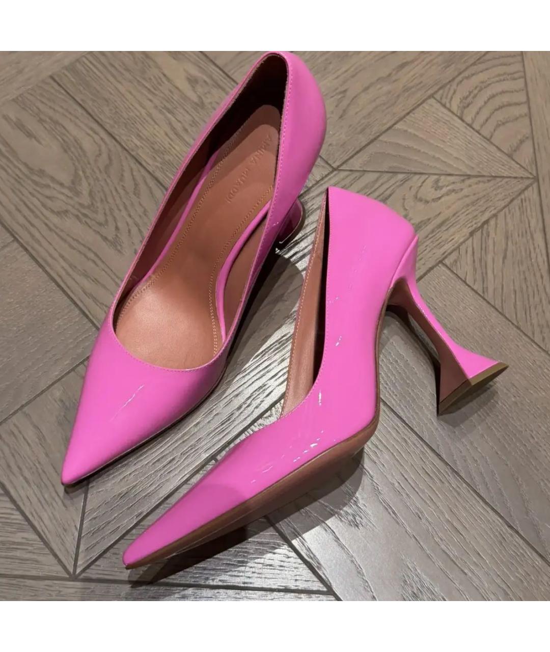 MACH&MACH Розовые туфли из лакированной кожи, фото 4
