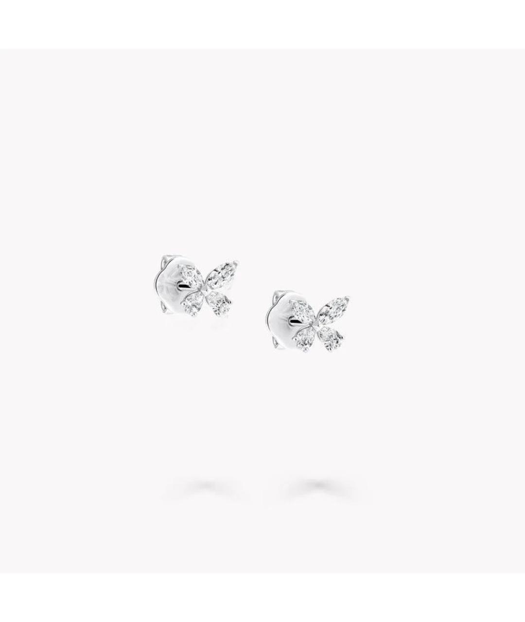 GRAFF Белые серьги из белого золота, фото 3