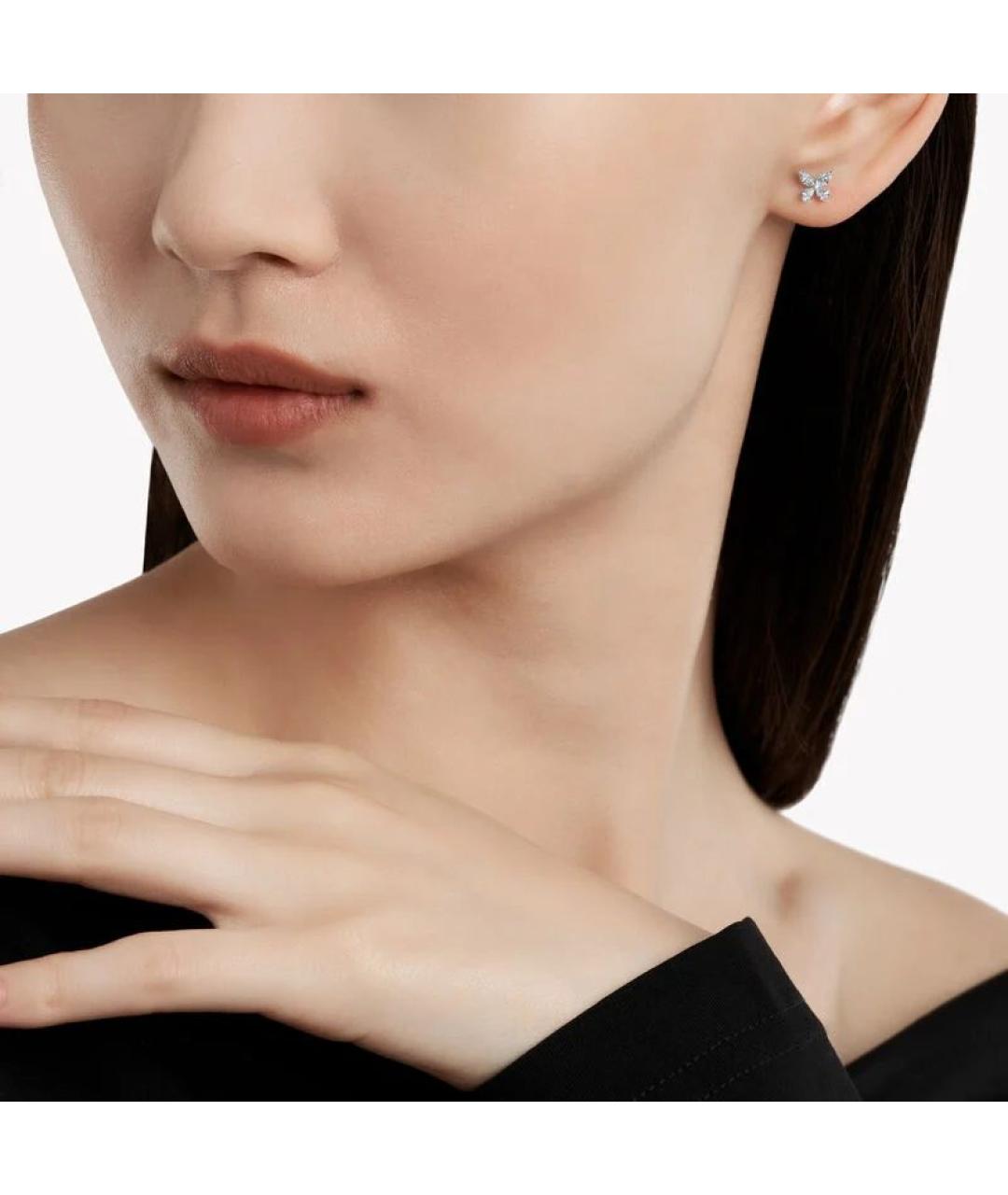 GRAFF Белые серьги из белого золота, фото 2