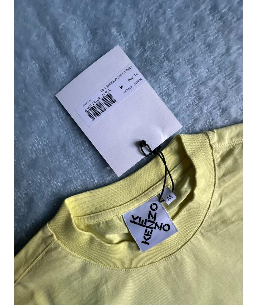 KENZO Хлопковая футболка, фото 3