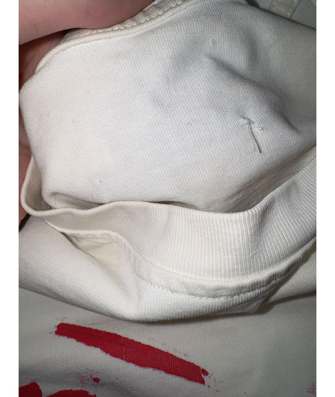 MAISON MARGIELA Белая футболка, фото 2