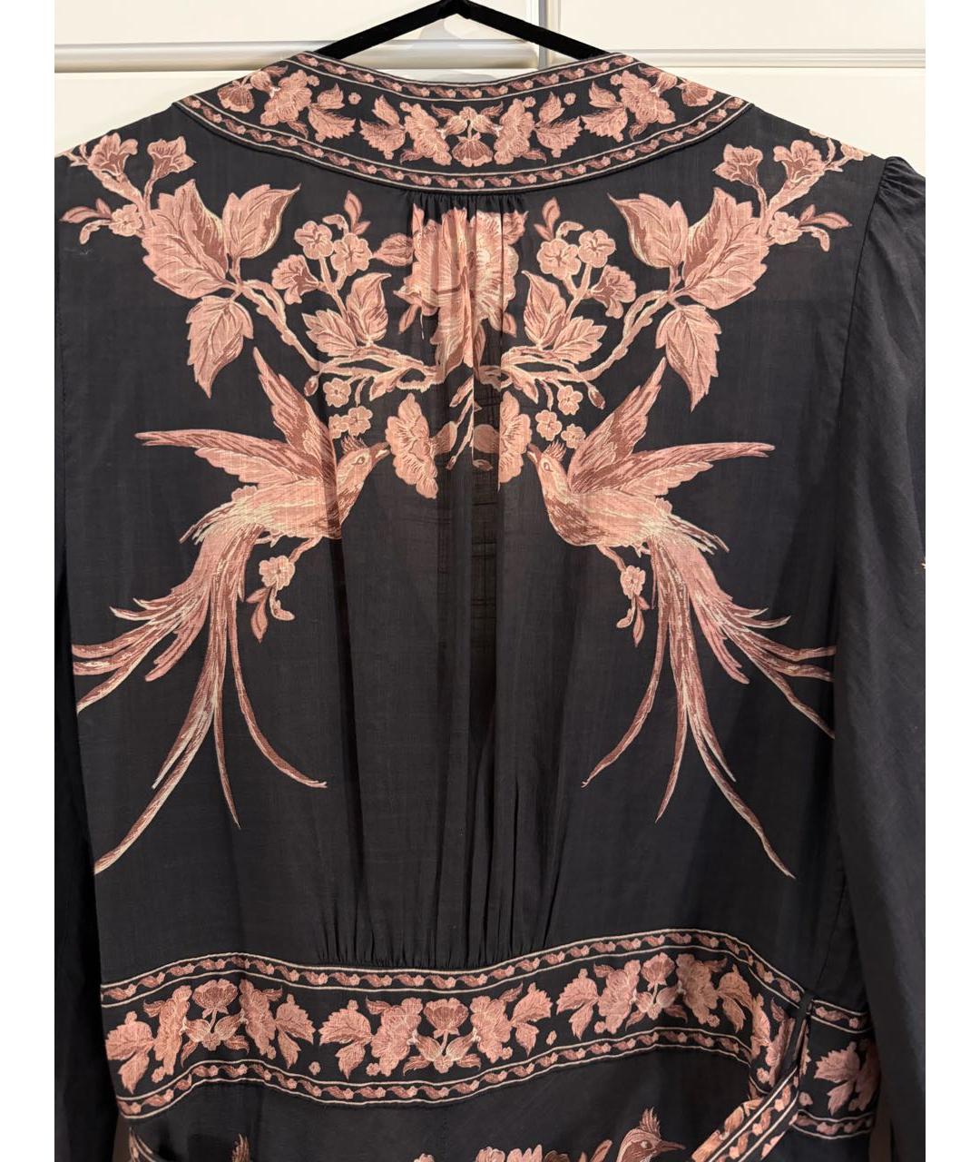 ZIMMERMANN Черное хлопковое повседневное платье, фото 8