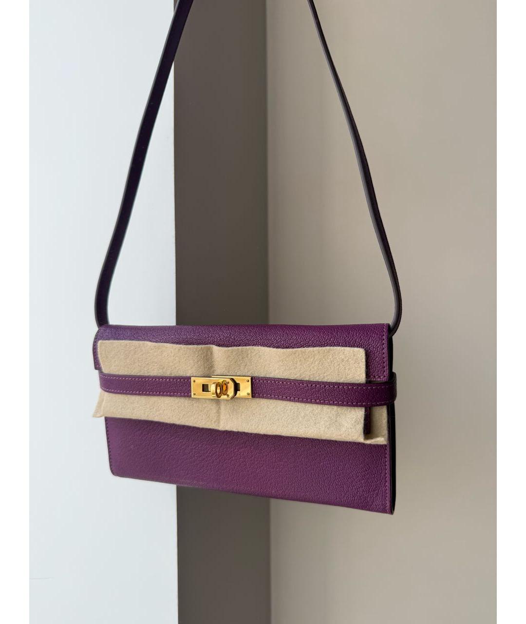 HERMES Кожаная сумка через плечо, фото 9