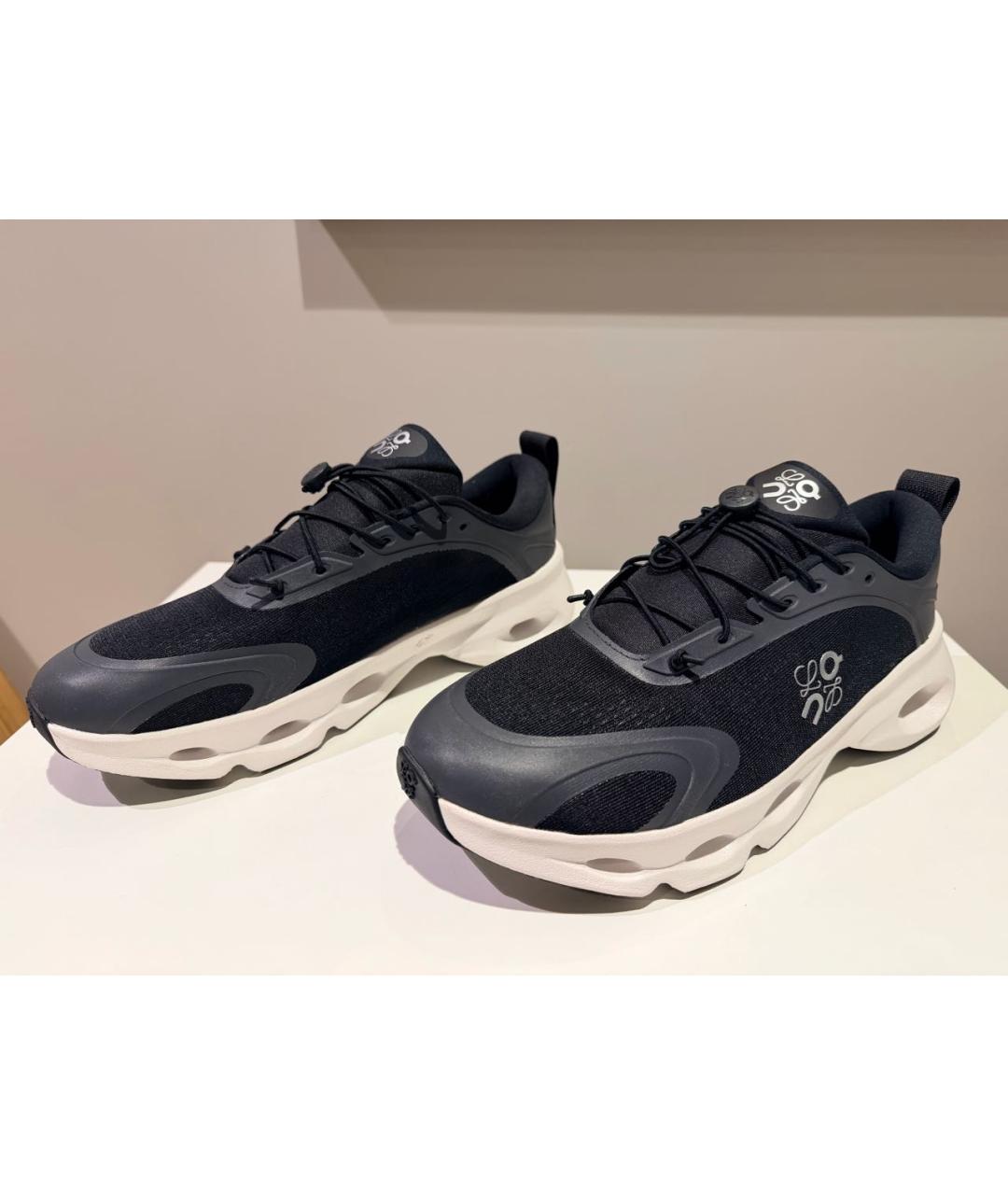 LOEWE Черные синтетические кроссовки, фото 8