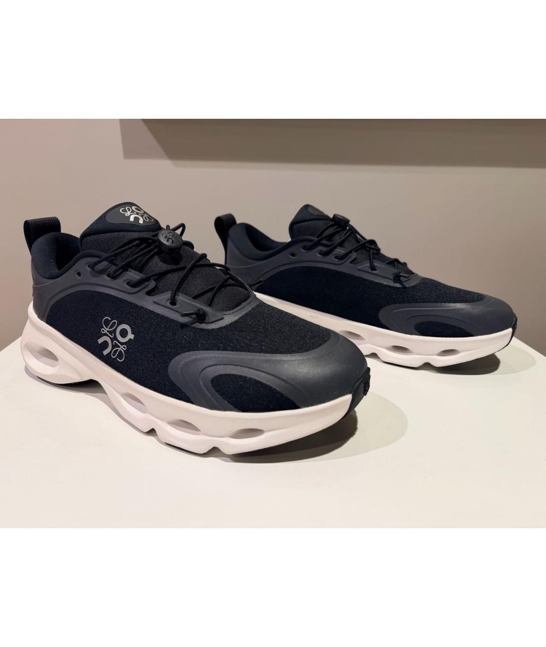 LOEWE Черные синтетические кроссовки, фото 9