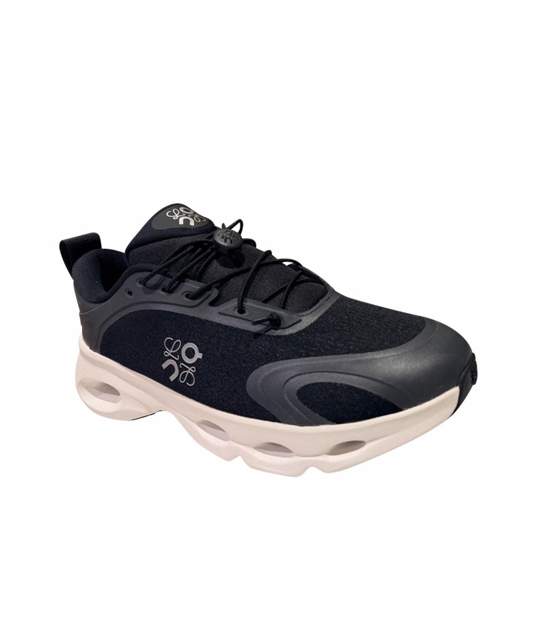 LOEWE Черные синтетические кроссовки, фото 1