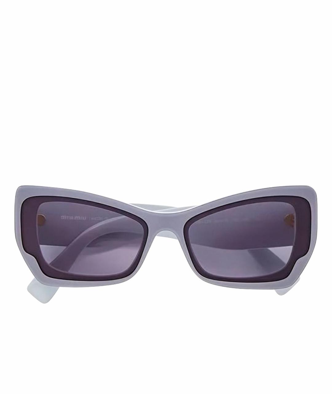 MIU MIU Синие пластиковые солнцезащитные очки, фото 9