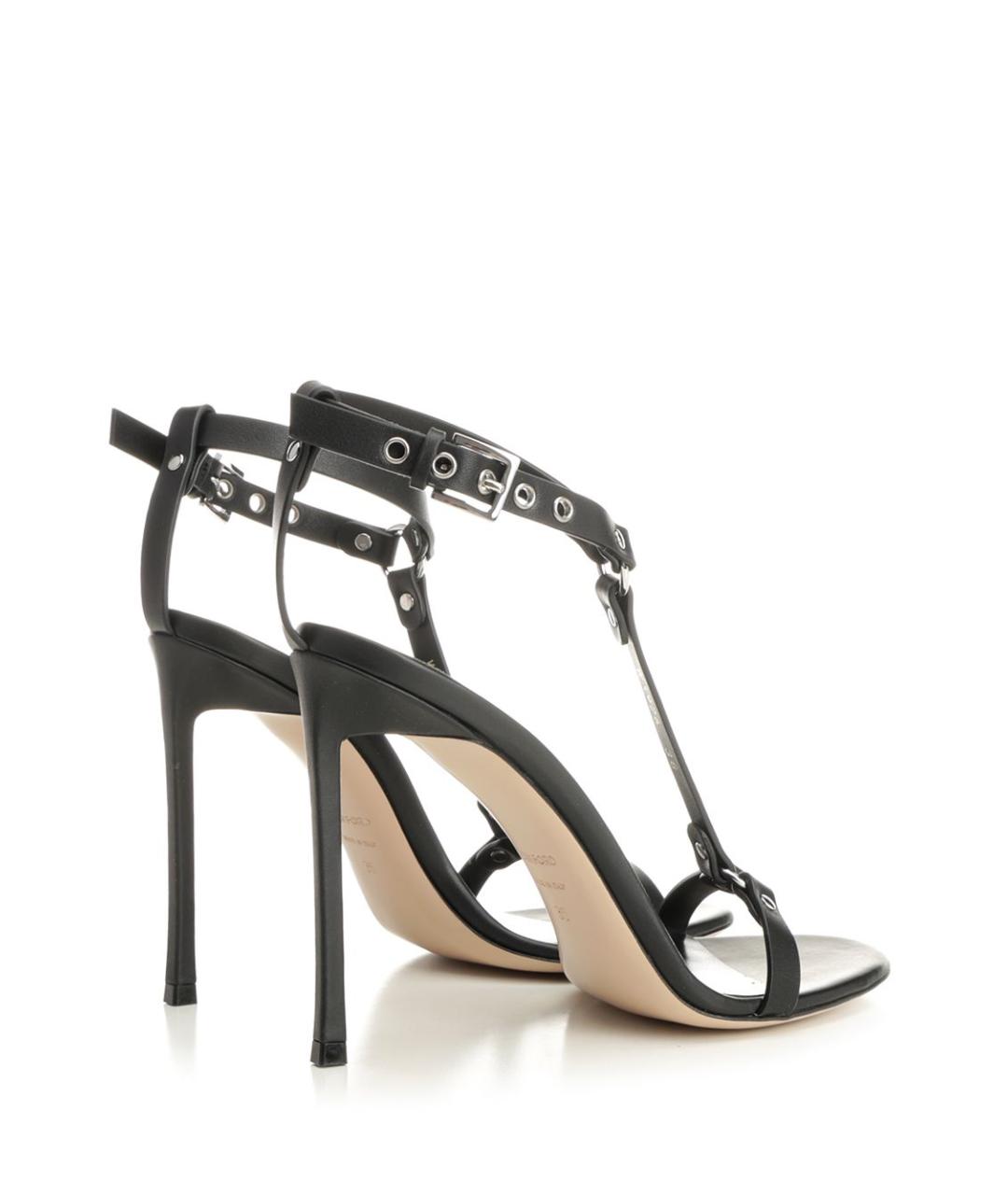 TOM FORD Черные кожаные сандалии, фото 3