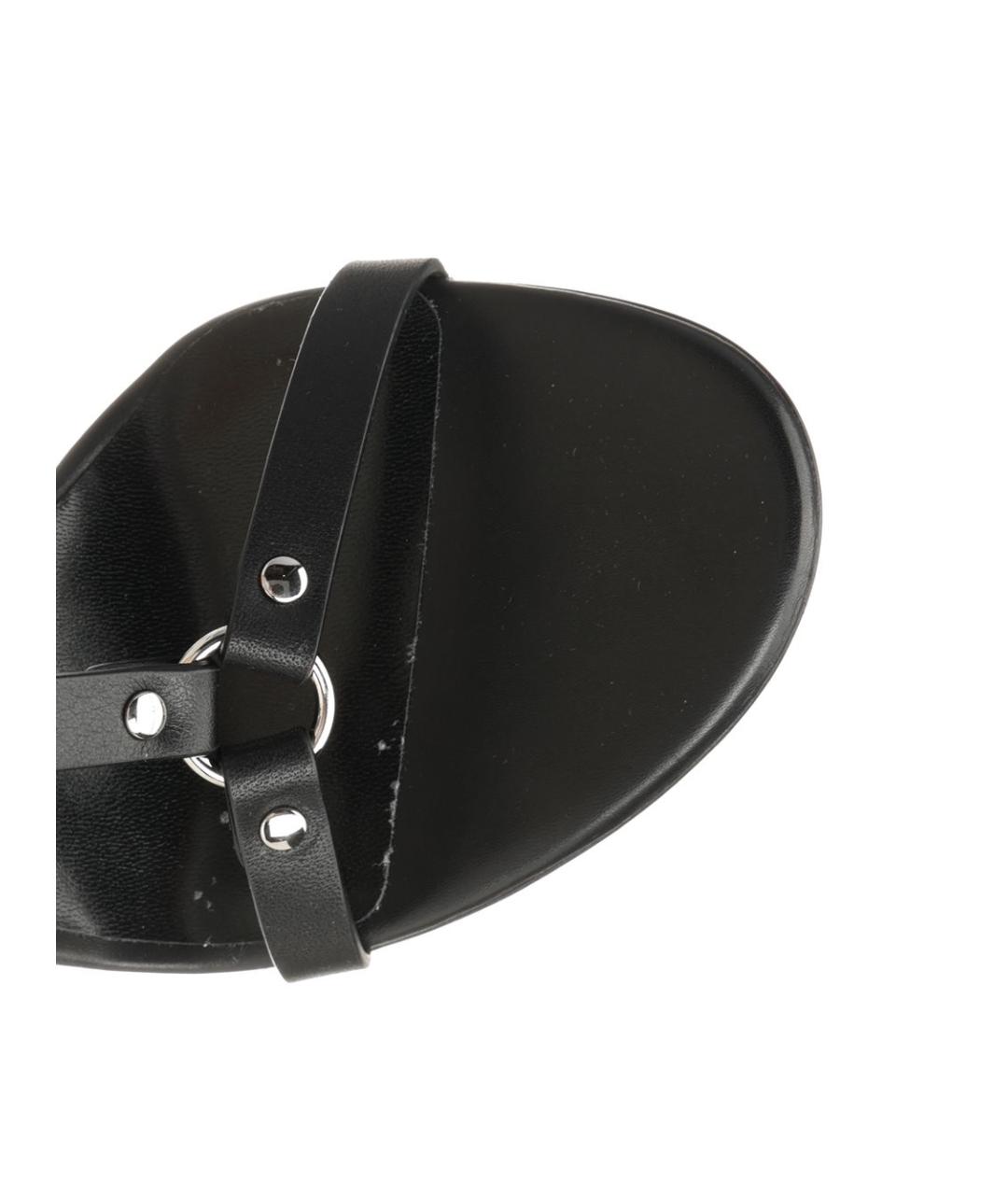 TOM FORD Черные кожаные сандалии, фото 4