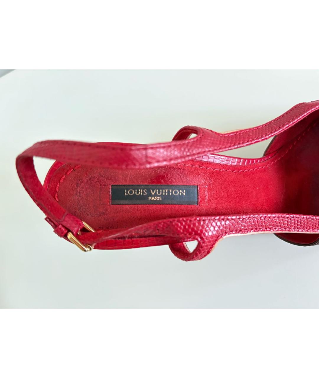 LOUIS VUITTON Коричневые кожаные туфли, фото 7