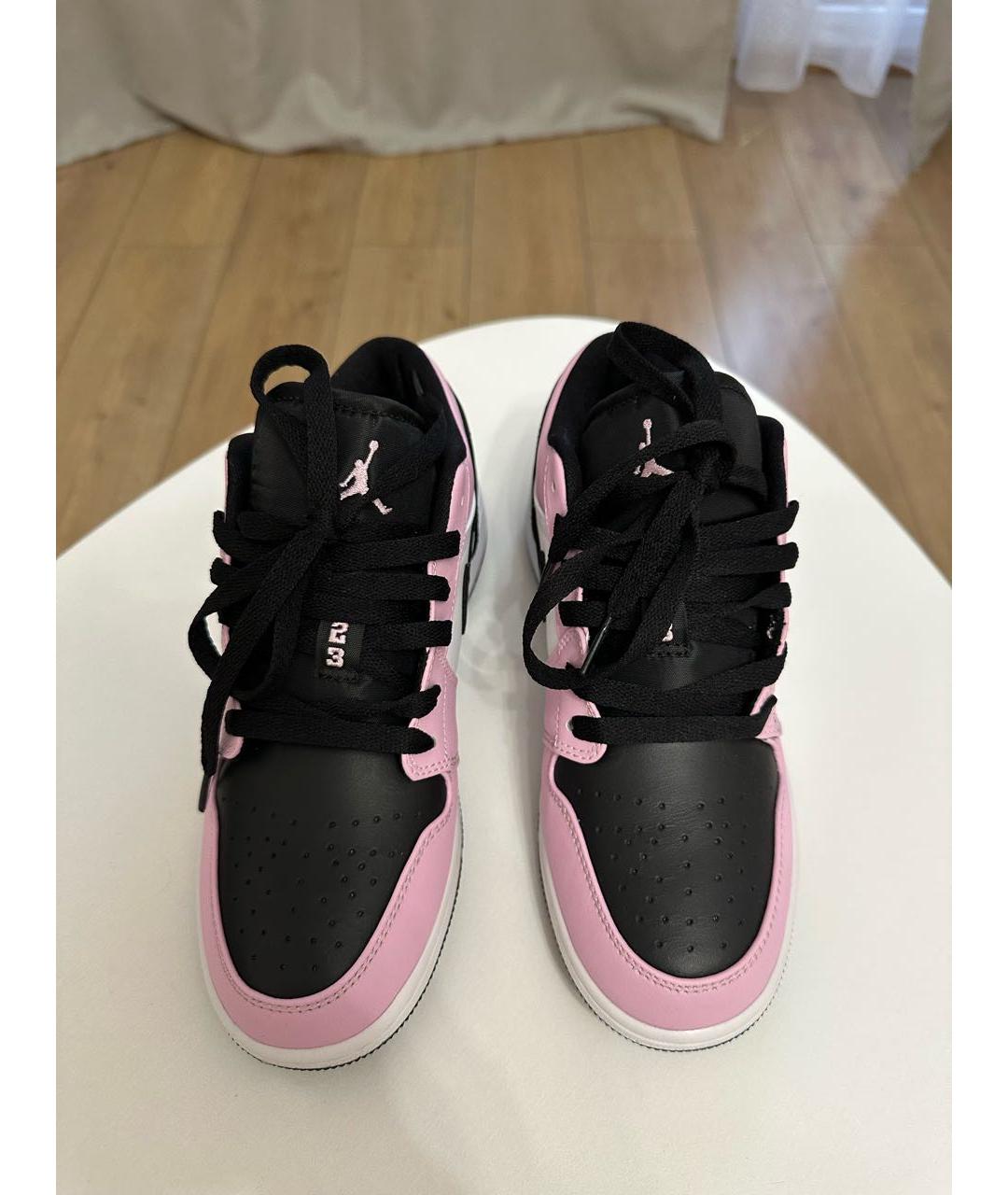 NIKE Розовые кожаные кроссовки, фото 2