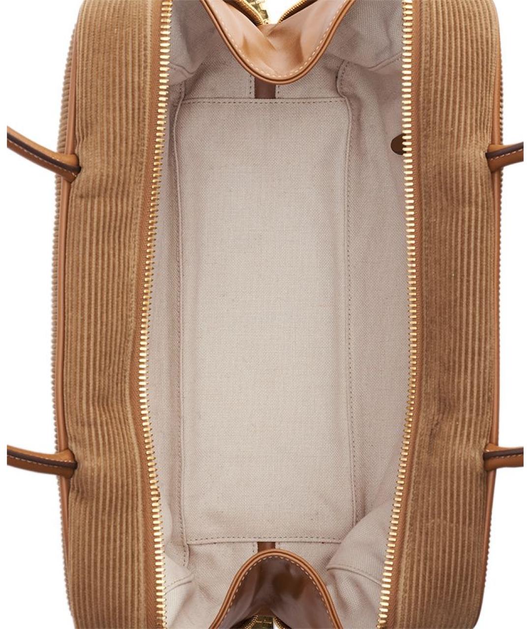 MIU MIU Коричневая сумка с короткими ручками, фото 4