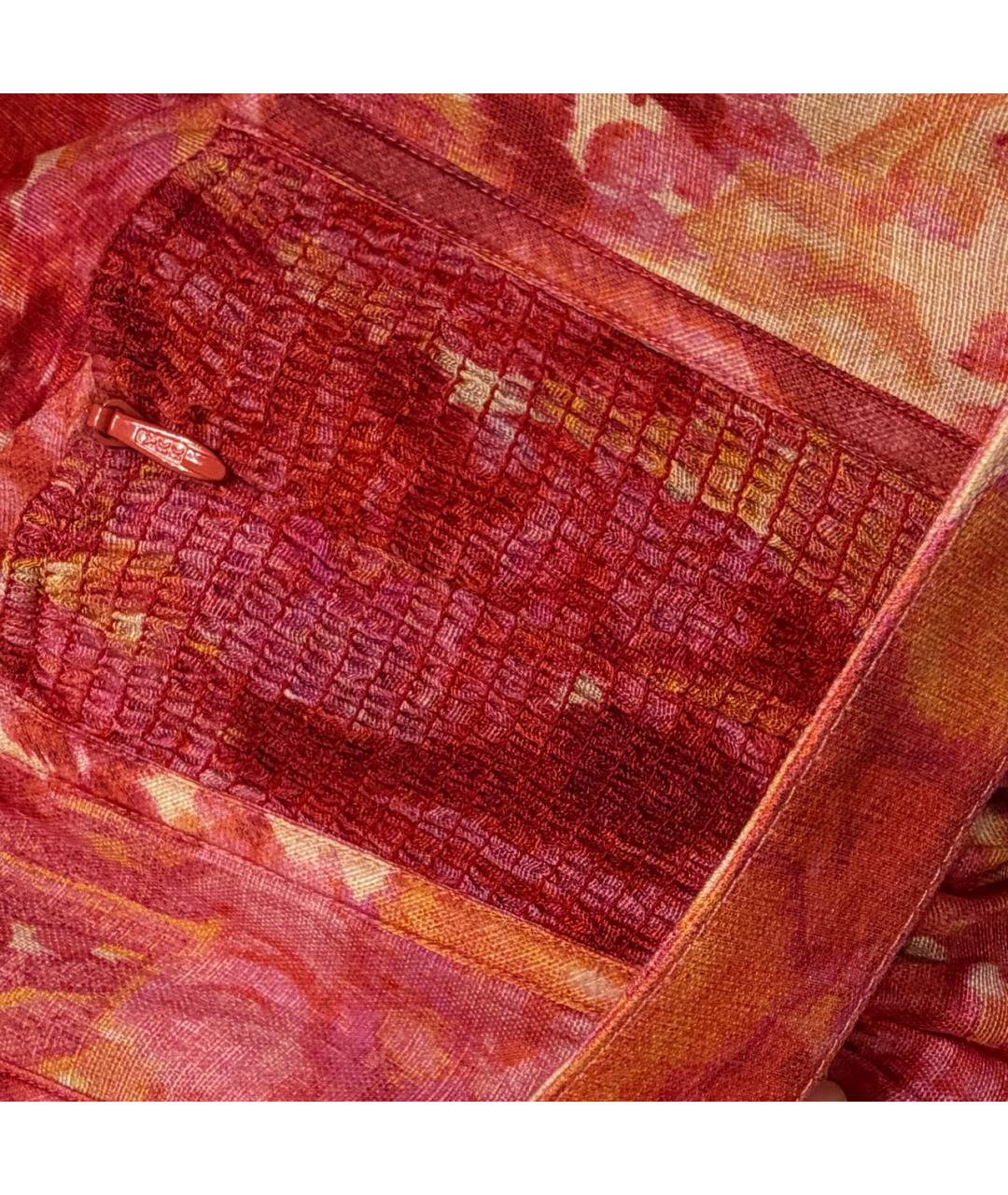 ZIMMERMANN Коралловое хлопковое коктейльное платье, фото 4