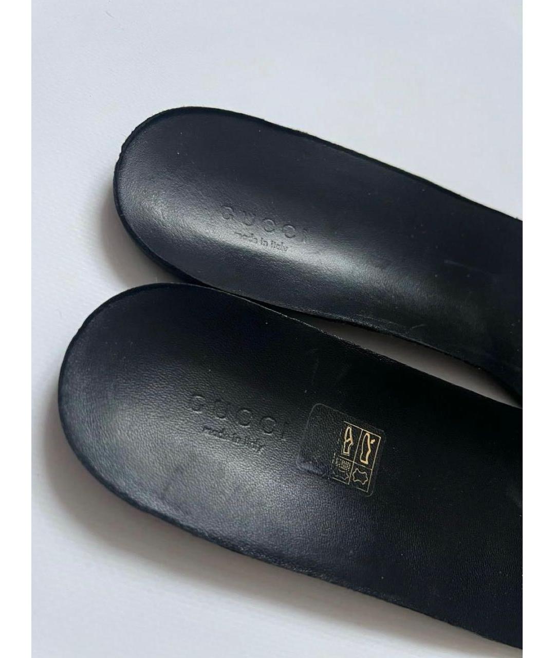 GUCCI Черные сапоги из лакированной кожи, фото 8