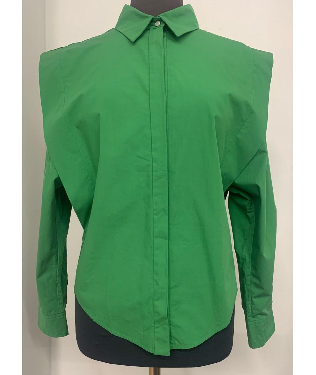 ISABEL MARANT Зеленая хлопковая блузы, фото 2