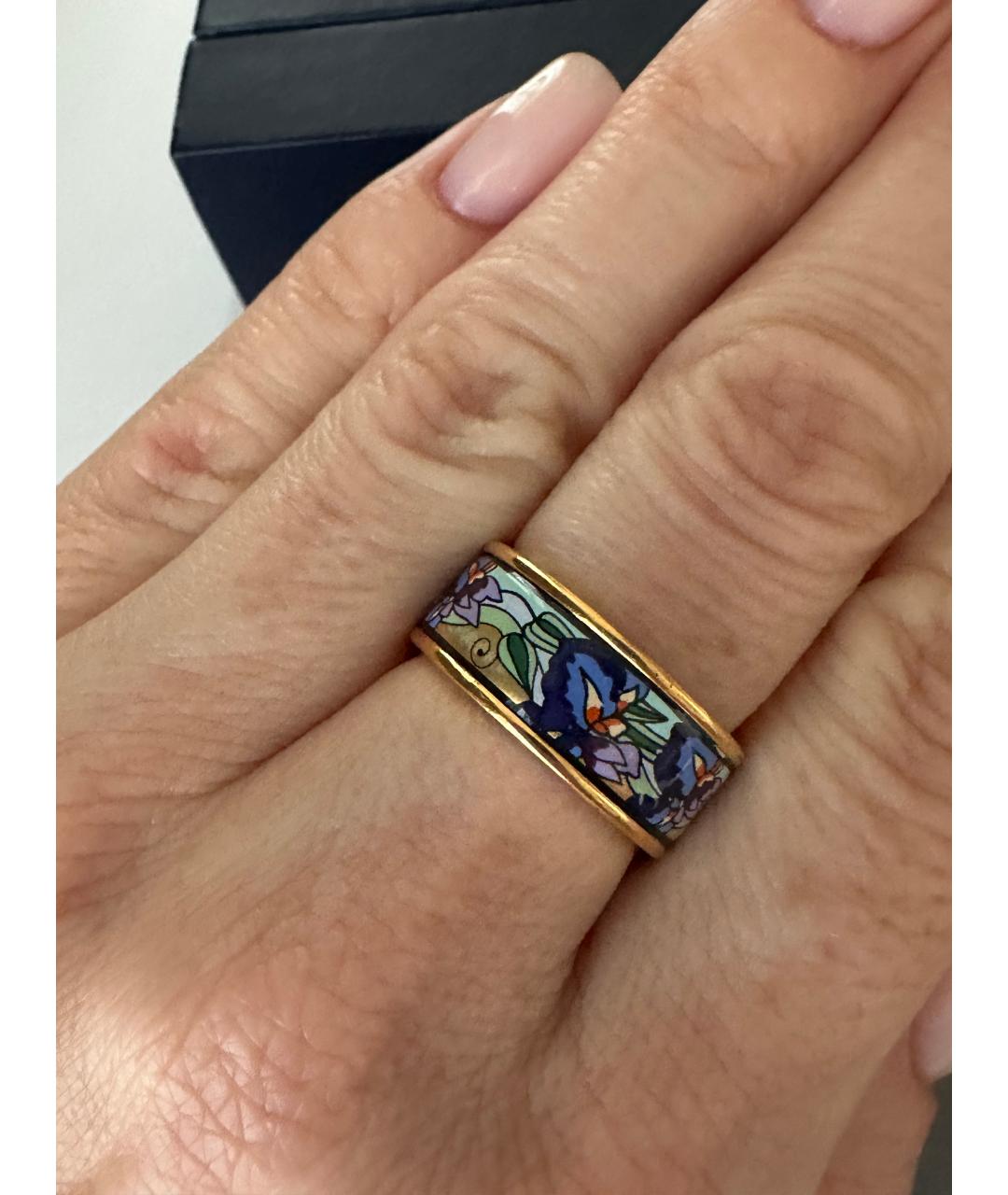 Frey Wille Желтое латунное кольцо, фото 5