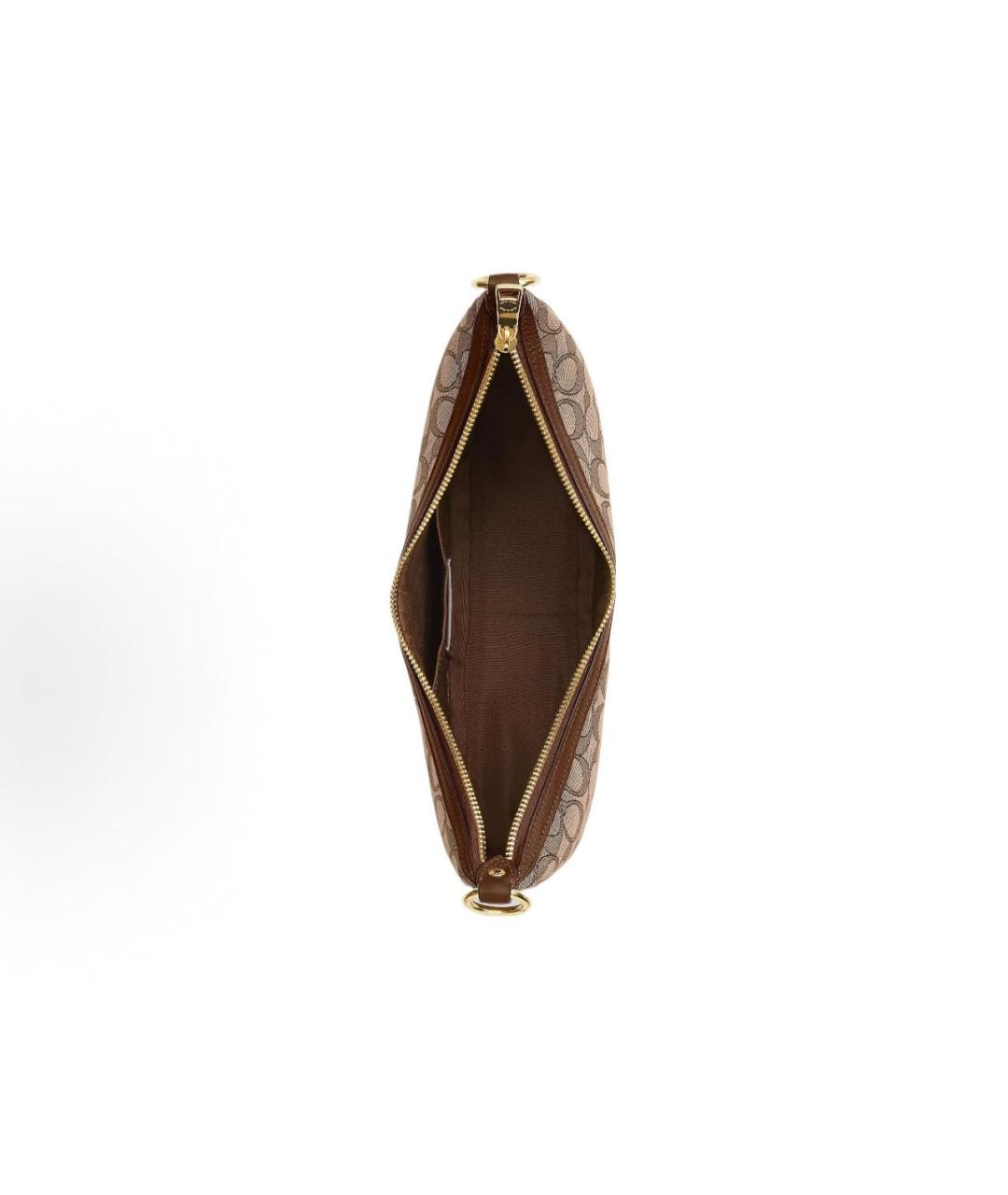 COACH Красная кожаная сумка через плечо, фото 4